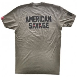 SAVAGE BARBELL - Camiseta Hombre "American Savage"