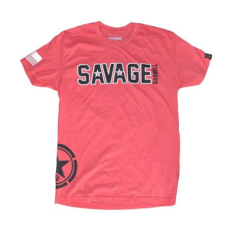 savage barbell camiseta hip star