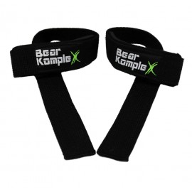 BEAR KOMPLEX - Black lifting straps