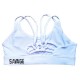 SAVAGE BARBELL -Top "Knotty Back White"