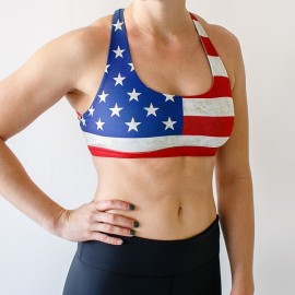 BORN PRIMITIVE - Brassière Femme "Vitality Sports Bra - "USA"