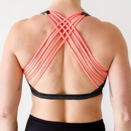 NEW! Pink Palm Trees Vitality Sports Bra from Born Primitive