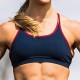 BORN PRIMITIVE - Warrior Sports Bra - Navy Blue