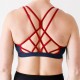 BORN PRIMITIVE - Warrior Sports Bra - Navy Blue