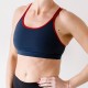 BORN PRIMITIVE - Warrior Sports Bra - Navy Blue