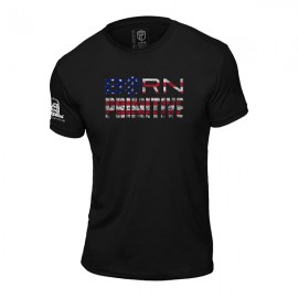 BORN PRIMITIVE - T-Shirt "The Patriot Brand Tee" Black dr wod