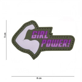 DR WOD - Parche Velcro PVC "Girl Power"