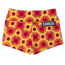 SAVAGE BARBELL - Short Mujer "Groovy"