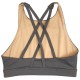 SAVAGE BARBELL - Top -"Sports Bra 4Strap- High Chest "Pepper"
