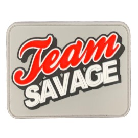 SAVAGE BARBELL - Parche Velcro PVC "Team Savage"