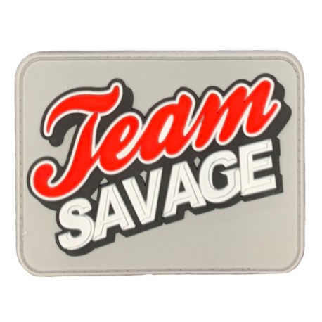 SAVAGE BARBELL - Parche Velcro PVC "Teams Savage"