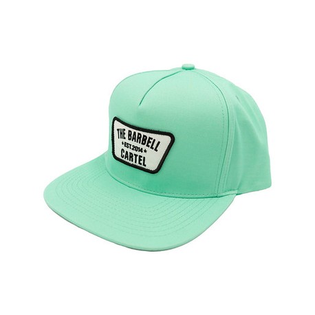 THE BARBELL CARTEL - Casquette "SNAPBACK" Classic Logo Mint