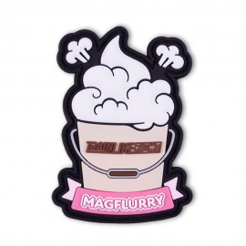 DR WOD - "Magflurry" Rubber Velcro Patch