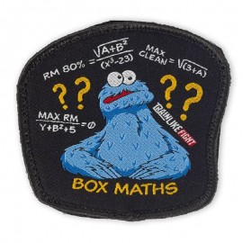 DR WOD - "Box  Maths" Rubber Velcro Patch