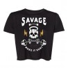 SAVAGE BARBELL - Women Crop TEE "MAKE IT HURT"