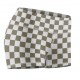 THE BARBELL CARTEL - Womens  Shorts "Comp 2.5" CHECKER AUTUMN WHEAT"