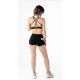 THE BARBELL  CARTEL - Women Sports Bra "Genesis" BlacK