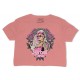 THE BARBELL CARTEL - WomanCrop Tee "BAR-B "DESERT PINKCK